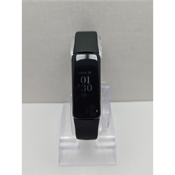 Fitbit Inspire 2 Fitness Tracker Black Heart Rate Monitor Tested No Charger - Picture 1 of 11